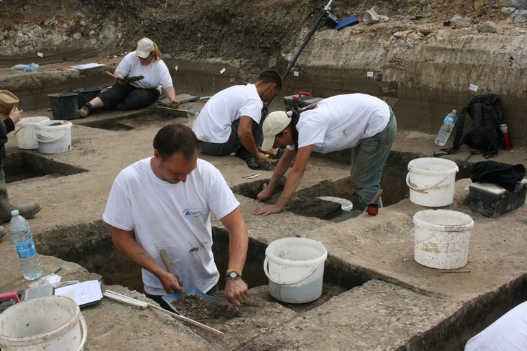 Vue générale du site