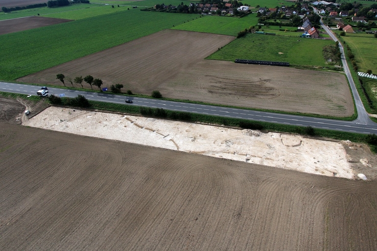 Vue générale du site de Haute-Avesnes