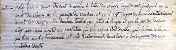 Texte manuscrit retranscrit ci-contre.