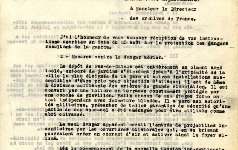 Texte dactylographié retranscrit ci-dessous.