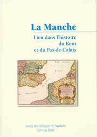 Couverture couleur d'un livre sur lequel se trouve une carte du sud de l'Angleterre et du Nord de la France.