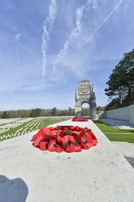 Photographie du cimetière militaire d'Etaples