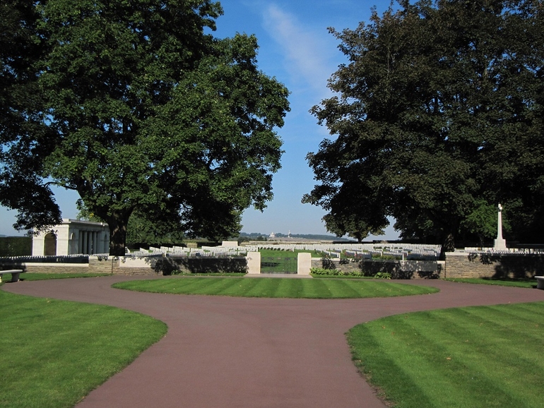 Photographie du cimetière canadien n° 2 de Givenchy-en-Gohelle